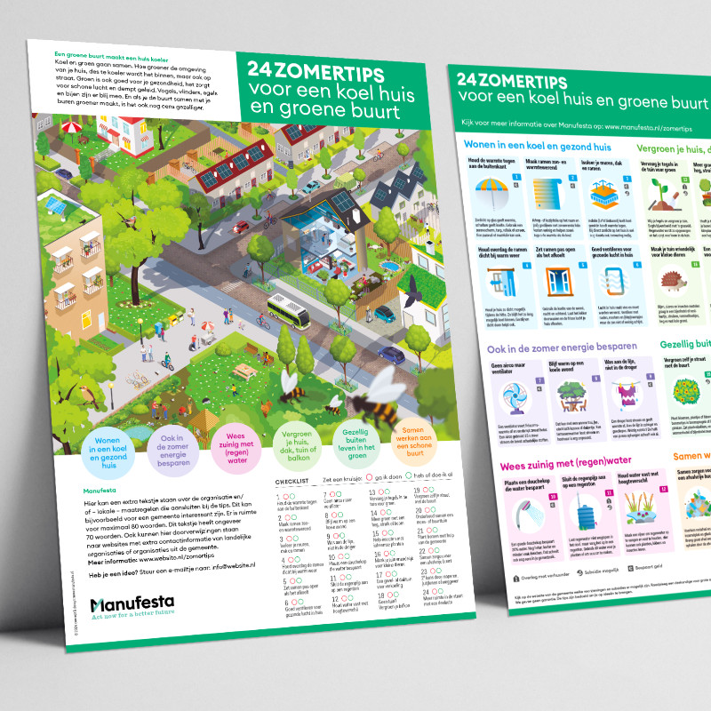 Zomertips mockup