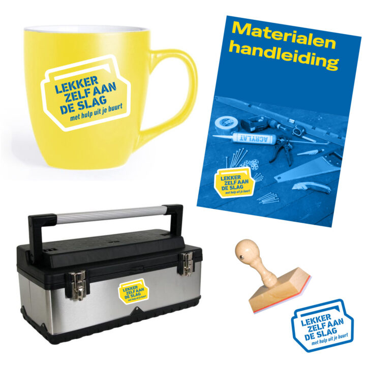 Lekker zelf aan de slag merchandise