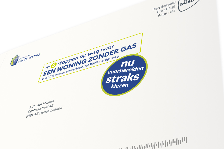 Close up envelop 5 stappen-handleiding
